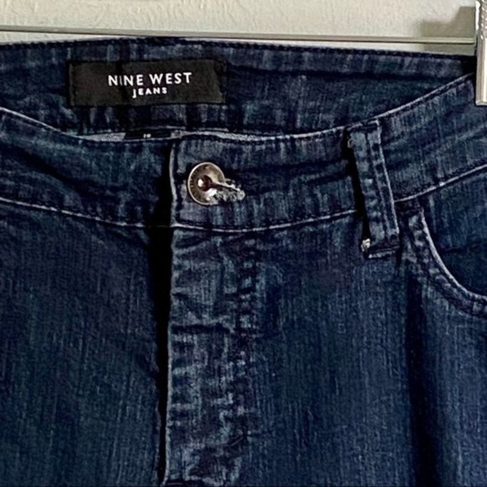 Nine West Frayed Hem Jeans Size 16 - Picture 7 of 9